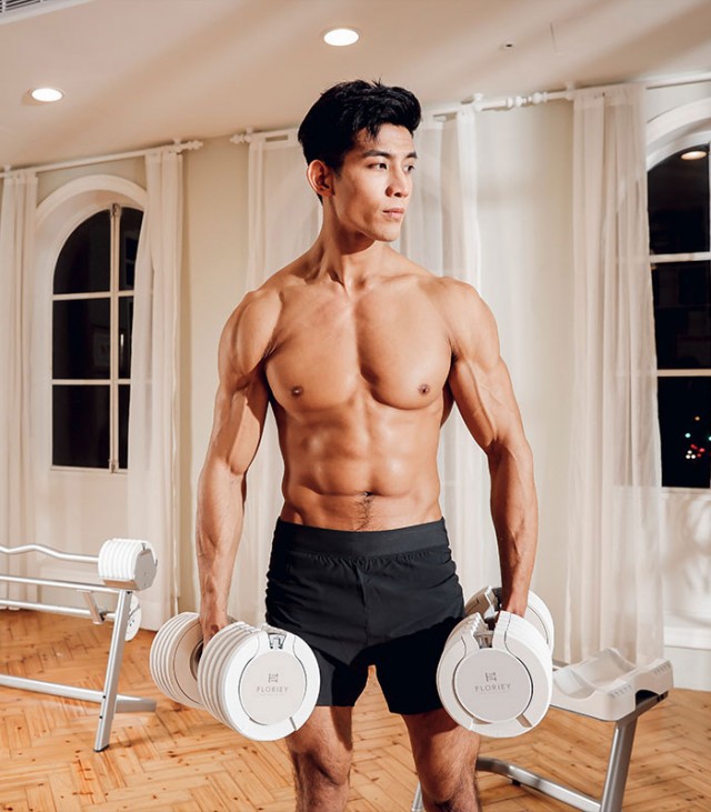 50LB Elegant Home Gym Set