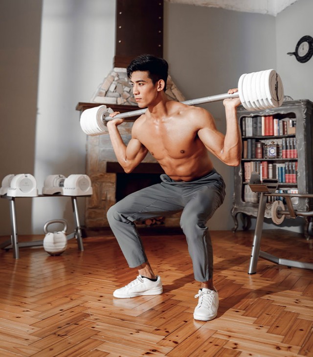 75LB Elegant Home Gym