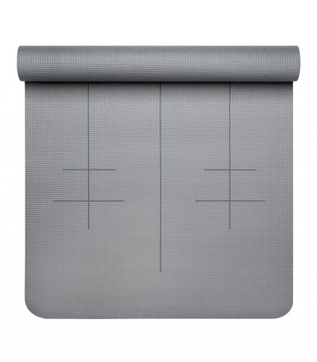 3mm-pvc gray yoga mat