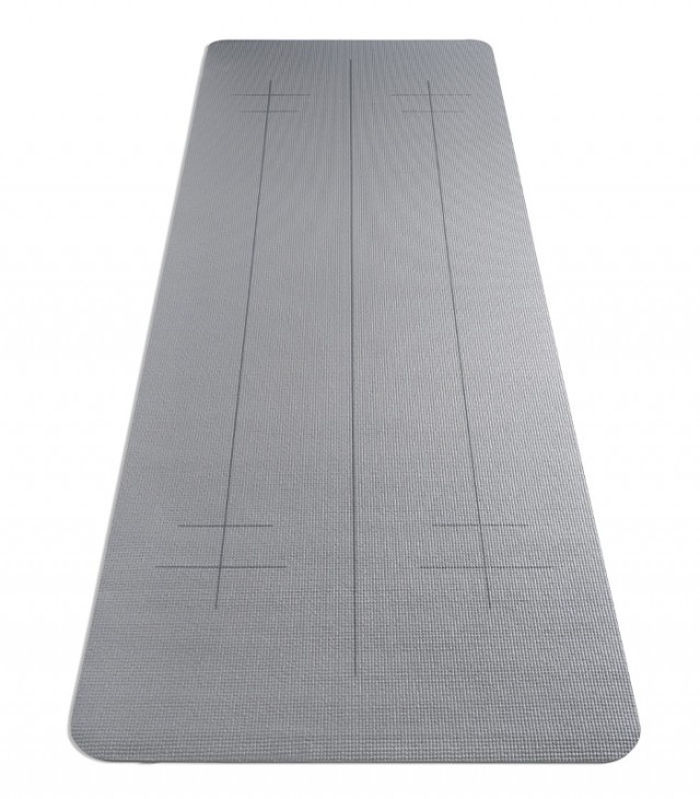 3mm-pvc gray yoga mat