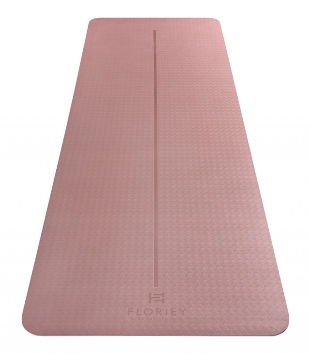 4mm-tpe pink yoga mat