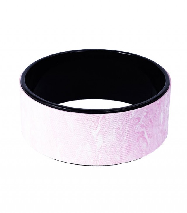 yoga wheel pink
