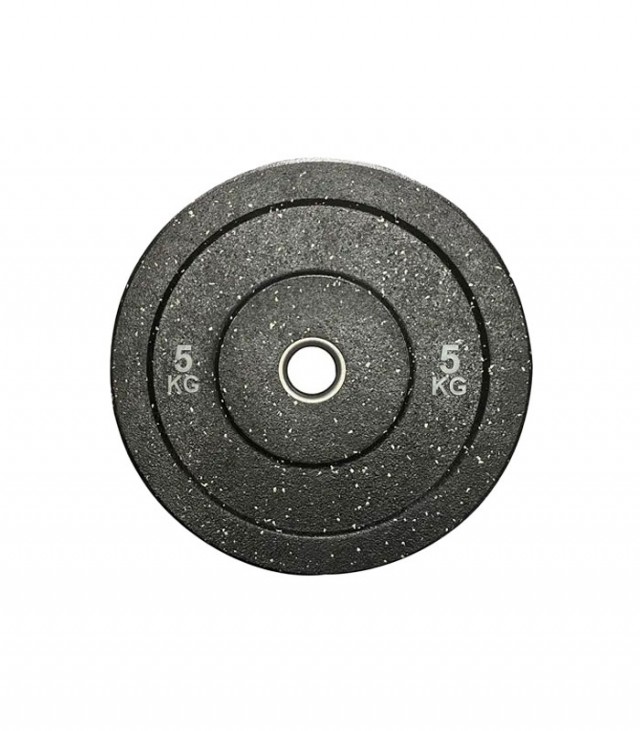 Black Crumb Bumper Plate