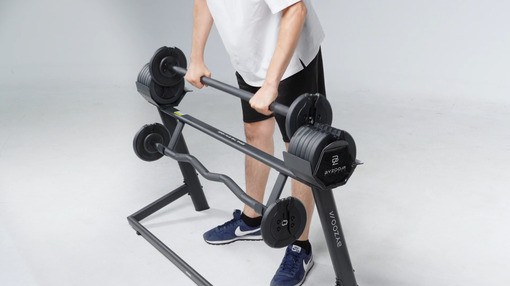 adjustable barbell 80lb