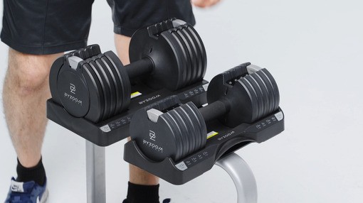 adjustable dumbbell 12 5lb black t9