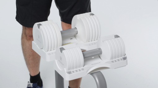 adjustable dumbbell 12 5lb white t9