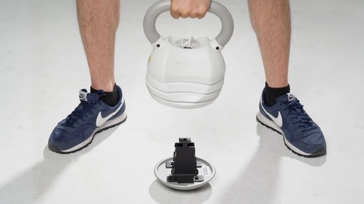 adjustable kettlebell white 30lb