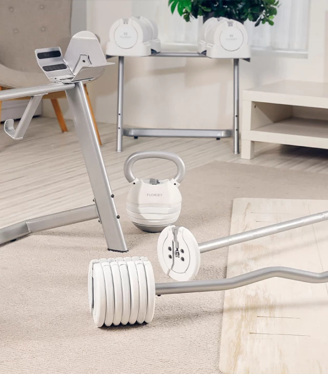 50LB Elegant Home Gym Set