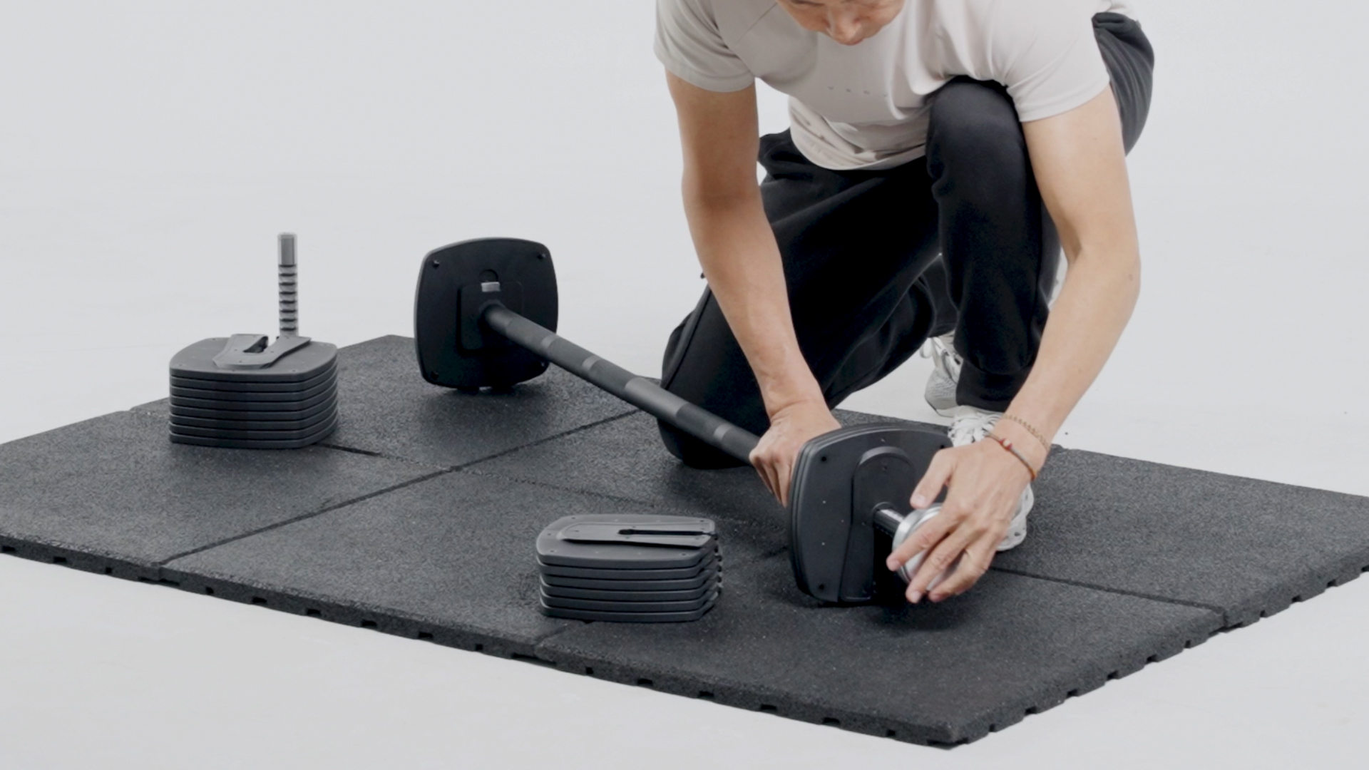 CL Series - 60lb/27kg Adjustable Barbell - Nylon Plate