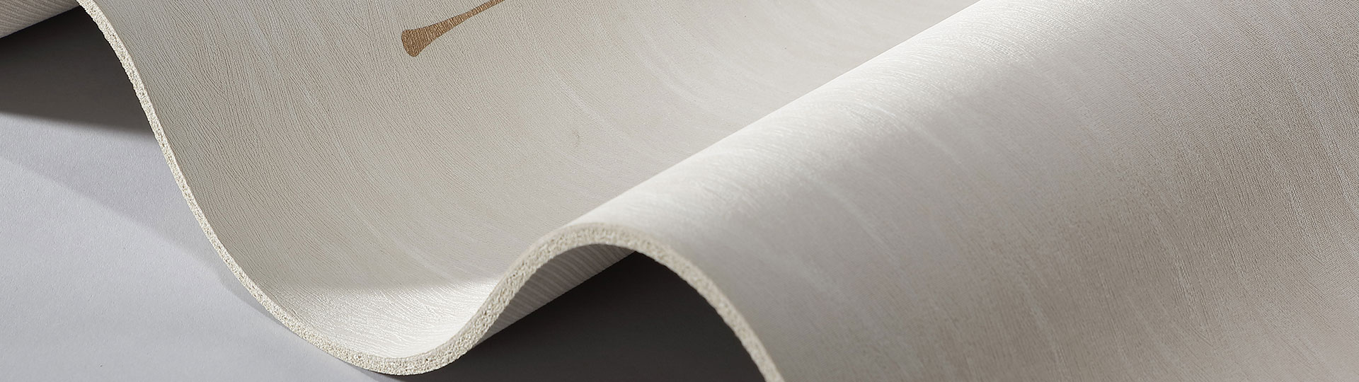 beige natural rubber yoga mat