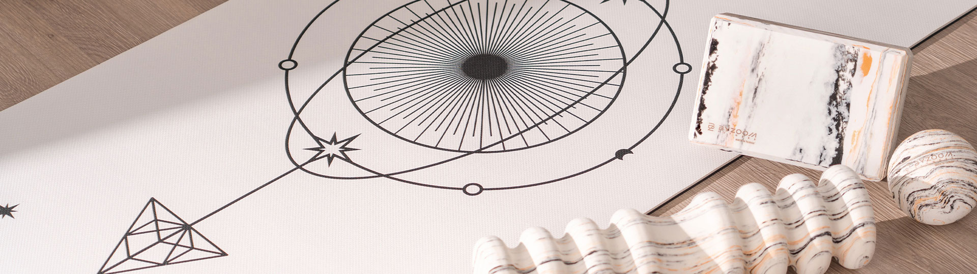 8mm-tpe white exercise mat